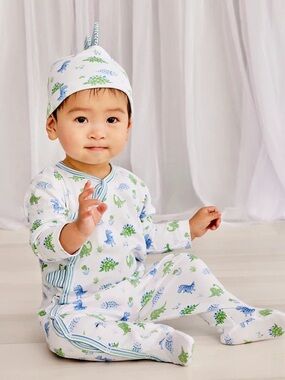 Kissy Kissy Dino District Footie 6-9 Months